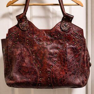 Frye Vintage Stud Shoulder Bag